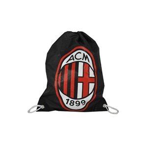 AC Milan Big Logo Gym Bag - Black