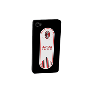 AC Milan Silicone iPhone 5 Cover - Crest
