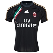 AC Milan Training Jersey Black