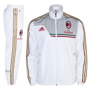 AC Milan Training Presentation Suit White
