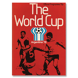 1978 WC Official Souvenir Programme - UK Edition - WC Finals, Argentina