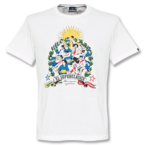 Copa Una Pasion Argentina T-Shirt - White