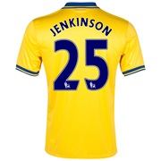 Arsenal Away Shirt 2013/14 with Jenkinson 25 printing