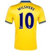 Arsenal Away Shirt 2013/14 with Wilshere 10 printing