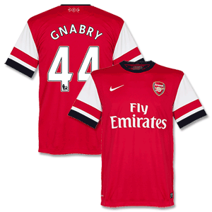 Arsenal Home Gnabry Shirt 2013 2014