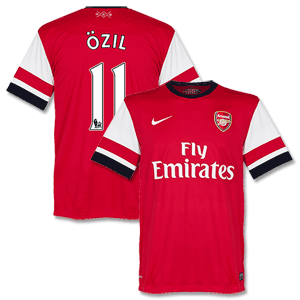 Arsenal Home Ozil Shirt 2013 2014