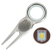 Aston Villa Golf Divot Tool With Marker