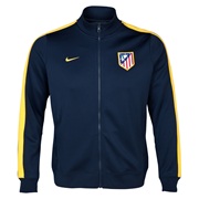 Atletico Madrid Authentic N98 Jacket - Obsidian/Varstiy Maize Black