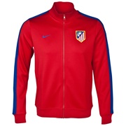 Atletico Madrid Authentic N98 Jacket - Varsity Red/ Drenched Blue Red