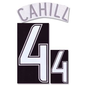Cahill 4 06-07 Australia Away Name and Number Transfer