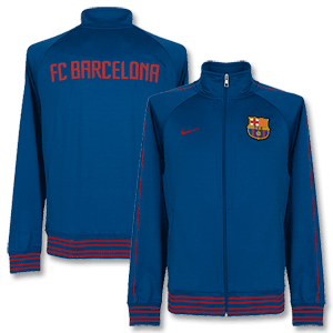 11-12 Barcelona Core Trainer Jacket - Navy