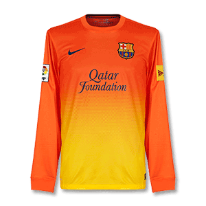 12-13 Barcelona Away L/S Shirt