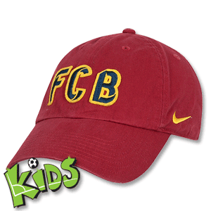 12-13 Barcelona Boys Core Cap - Red