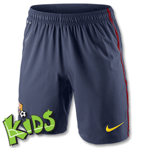 12-13 Barcelona Home Shorts - Boys