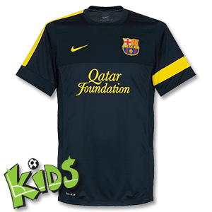 12-13 Barcelona Training Top 1 - Dark Blue - Boys