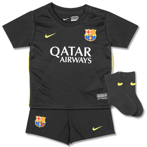 Barcelona 3rd Little Boys Kit 2013 2014