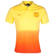 Barcelona Authentic Grand Slam Polo - Tour Yellow/Safety Orange