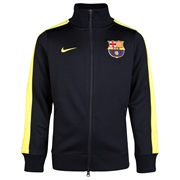 Barcelona Authentic N98 Jacket - Black/Vibrant Yellow - Kids Black