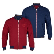 Barcelona Authentic Reversible Jacket - Midnight Navy/Team Red