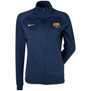 Barcelona Authentic Track Top - Womens Navy