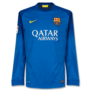 Barcelona Boys Away GK Shirt 2013 2014