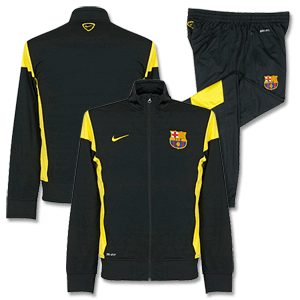 Barcelona Boys Black Academy Knit Training Suit 2013 2014