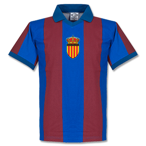 Barcelona Catalunya Crest Retro Shirt