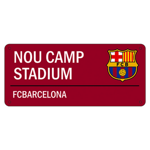 Barcelona Colour Street Sign - 40cm x 18cm