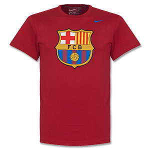 Barcelona Core Crest Tee 2013 2014