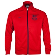 Barcelona Core Trainer Jacket Red