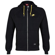 Barcelona Covert AW77 Full Zip Hoody - Black/Tour Yellow Black