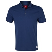 Barcelona Covert Embroidered Polo Navy