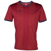 Barcelona Covert Throwback Top Red