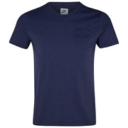 Barcelona Covert Vintage Crew Neck T-Shirt - Midnight Navy