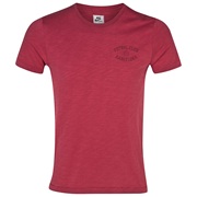 Barcelona Covert Vintage Crew Neck T-Shirt - Team Red