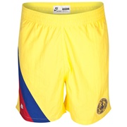 Barcelona Covert Vintage French Terry Shorts - Dark Grey Hearther/White
