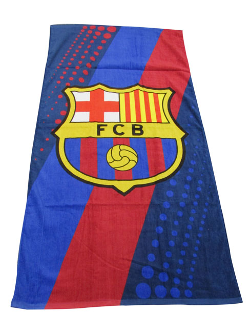 Barcelona FC Stripe Towel