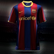 Barcelona Home Shirt 2010/11
