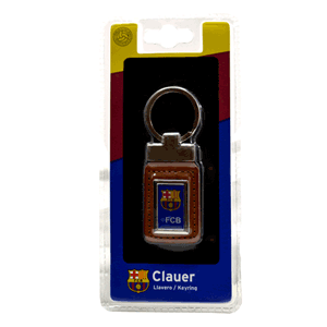 Barcelona Leather Key Ring