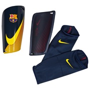 Barcelona Mercurial Lite Shin Pads Blue