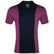 Barcelona NSW Knit Polo - Dark Obsidian