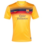 Barcelona Prematch Top II - University Gold/Tour Yellow
