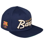 Barcelona Pro Snapback Cap Navy