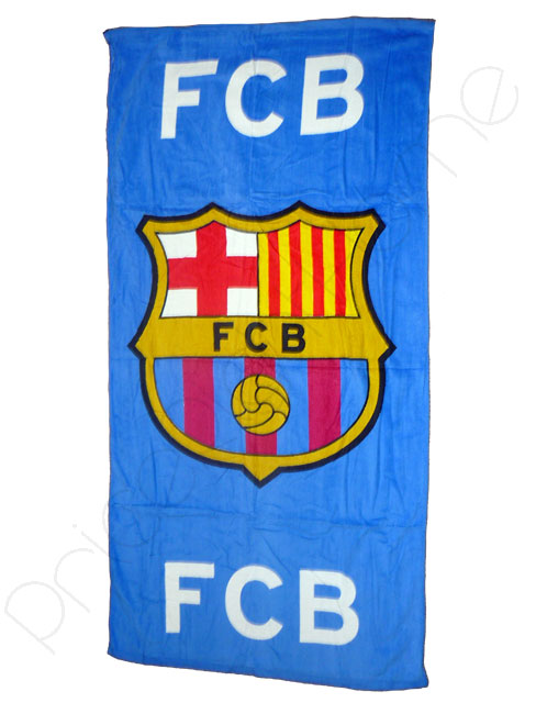 FC Barcelona Towel With Built in Bag
