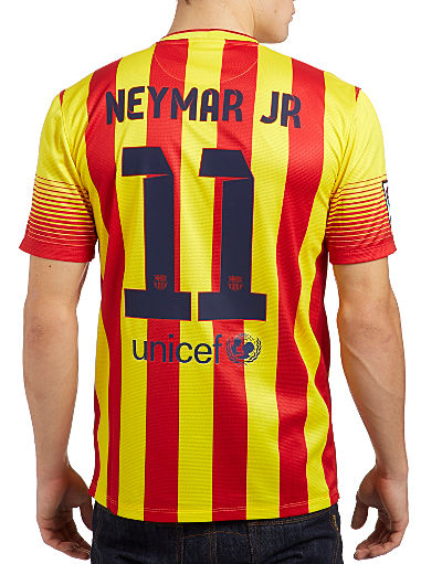 Nike FC Barcelona 2013 Away Shirt Neymar
