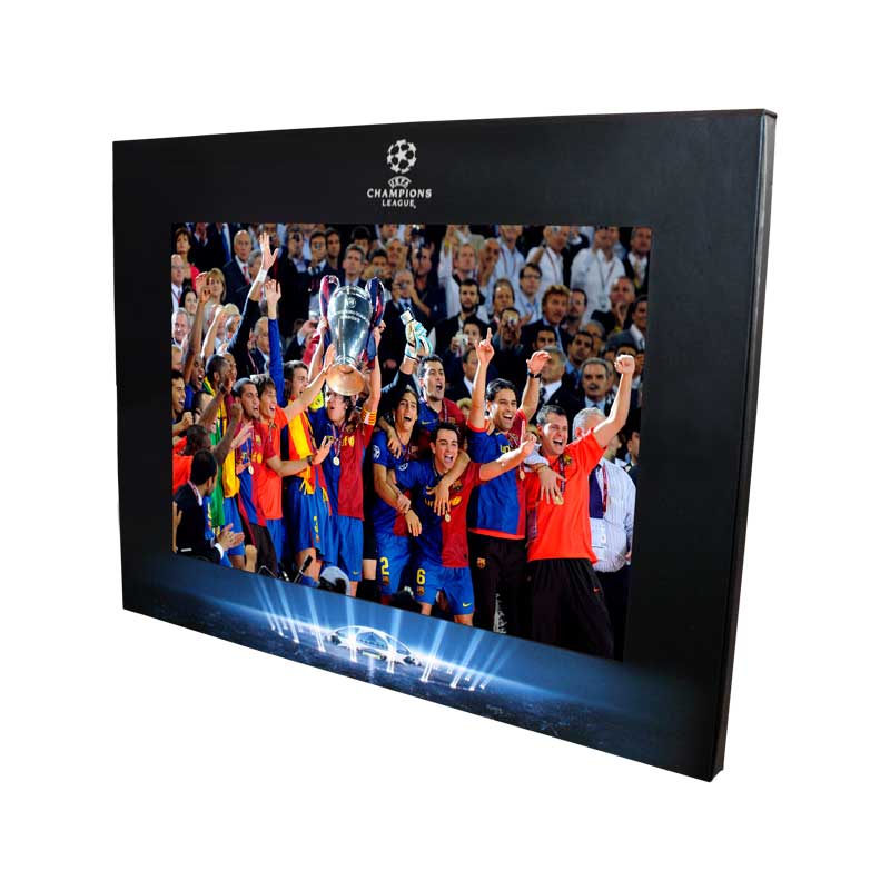 Official UEFA Champions League Barcelona 2009 Unsigned Winners Photo in Deluxe Packaging