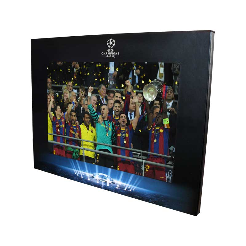 Official UEFA Champions League Barcelona 2011 Unsigned Winners Photo in Deluxe Packaging