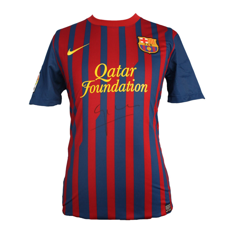 Pep Guardiola Signed Barcelona 2012 Shirt