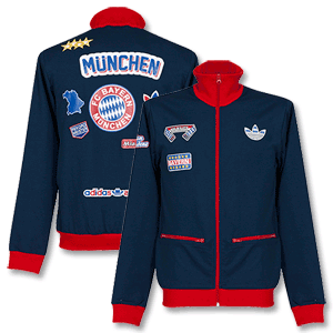 12-13 adidas Originals Bayern Munich Patch Track Top
