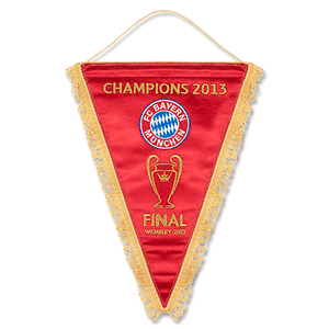 2013 Bayern Munich Silk Pennant 'Champions'